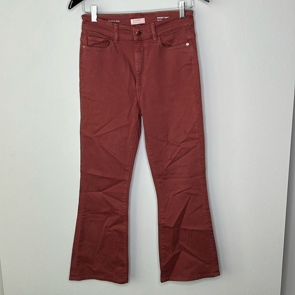 DL1961 Anthropologie Bridget Cropped High Rise Intrasculpt Boot Jean Size 27 - Picture 2 of 11